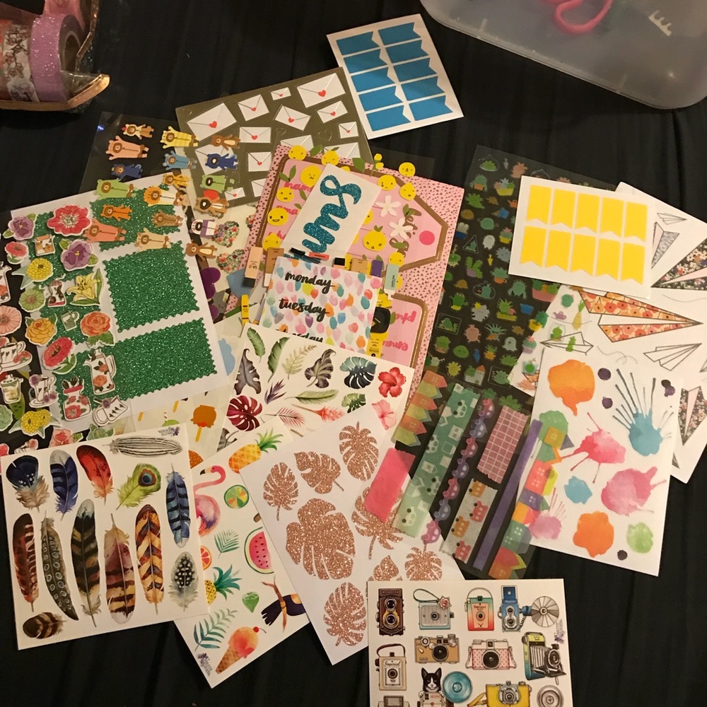 PLANNER STICKER SHEETS